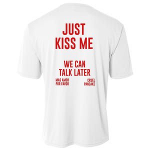 Just Kiss Me Cooling Performance Crew T-Shirt