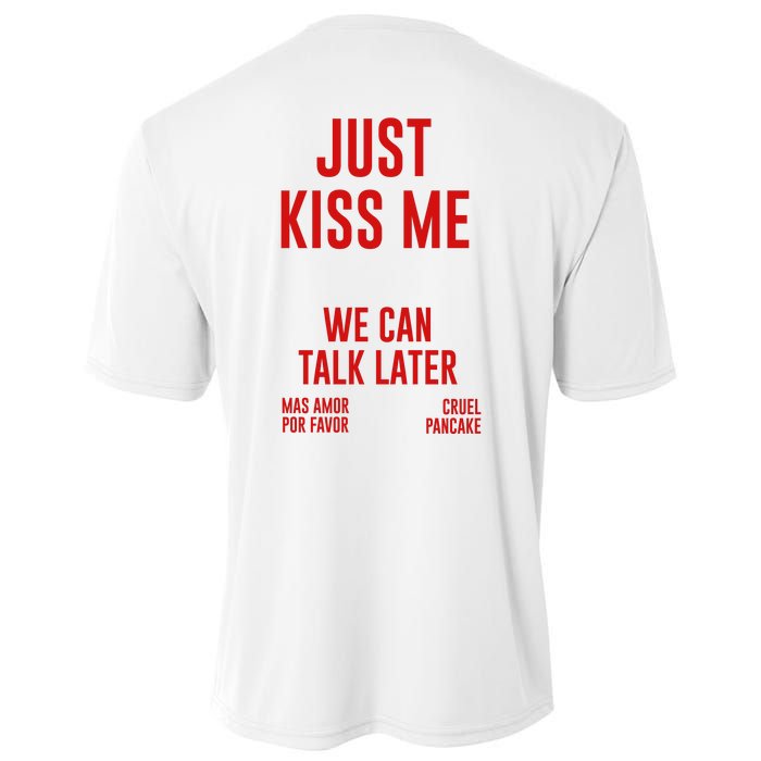 Just Kiss Me Cooling Performance Crew T-Shirt