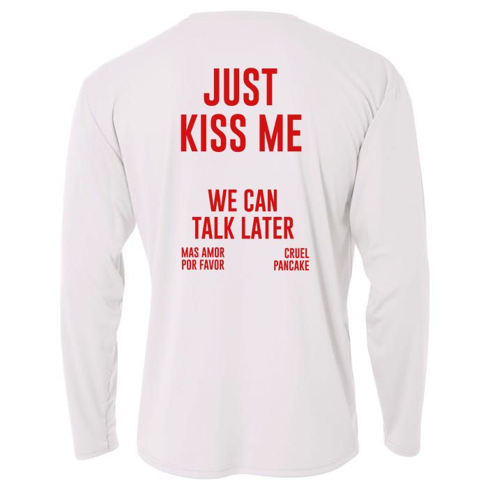 Just Kiss Me Cooling Performance Long Sleeve Crew