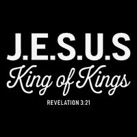 Jesus King Of Kings Revelation 3 21 Drawstring Bag