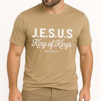 Jesus King Of Kings Revelation 3 21 Cooling Performance Crew T-Shirt