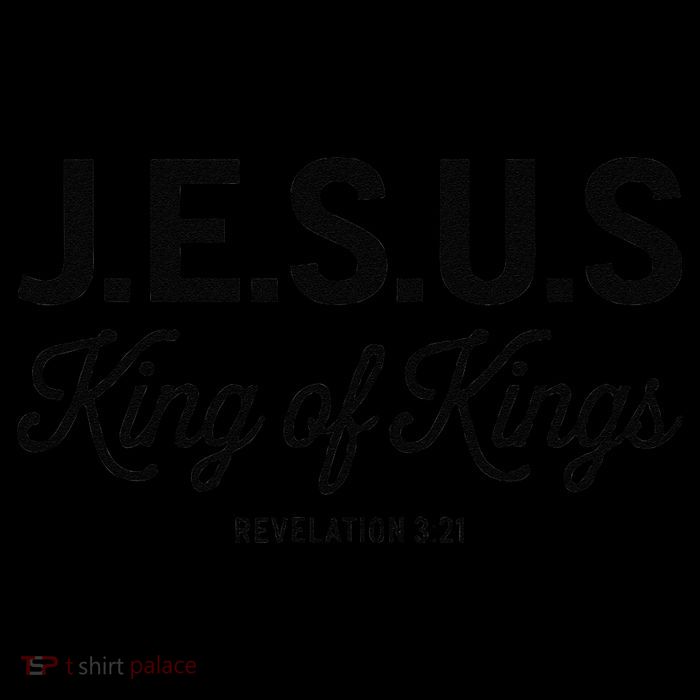 Jesus King Of Kings Revelation 3 21 Short Acrylic Beanie