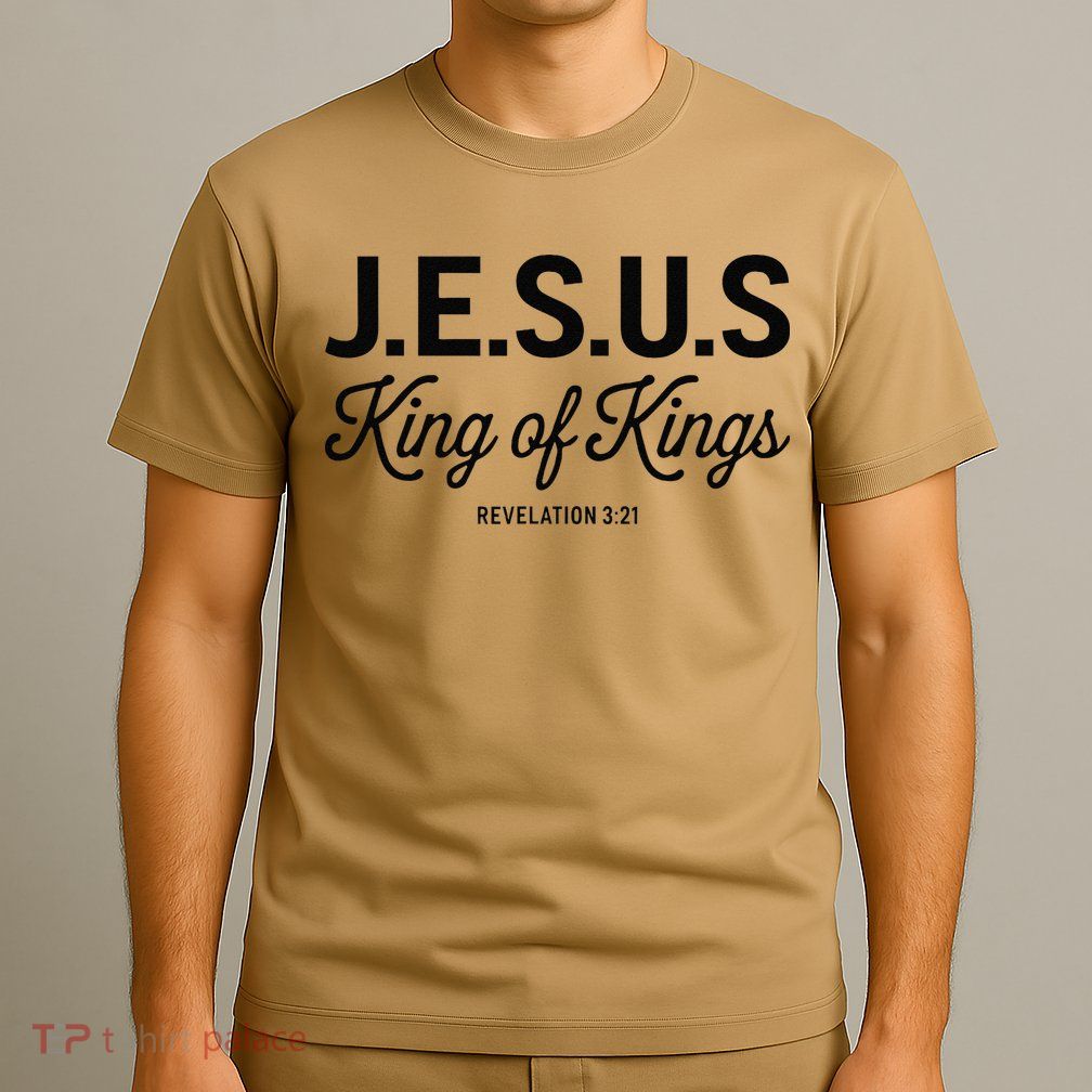 Jesus King Of Kings Revelation 3 21 T-Shirt
