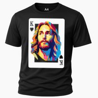 Jesus King Of Hearts Kings Of Kings Christian Playing Cards Christ Performance Shirt