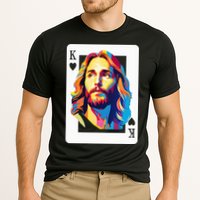 Jesus King Of Hearts Kings Of Kings Christian Playing Cards Christ Performance Shirt