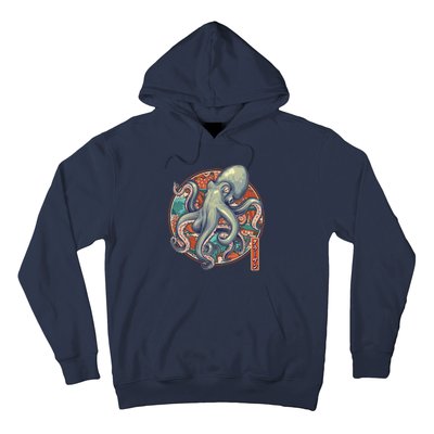 Japanese Kracken Octopus Monster Hoodie