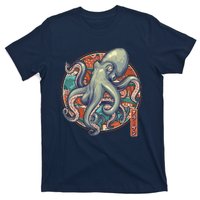 Japanese Kracken Octopus Monster T-Shirt