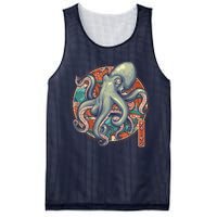 Japanese Kracken Octopus Monster Mesh Reversible Basketball Jersey Tank