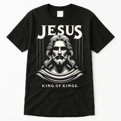Jesus King Of Kings Jesus Funny Graphic Tall T-Shirt