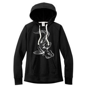 Japan Koi Pond Fish Kawaii Traditional Japanese Graphic Women's Fleece Hoodie