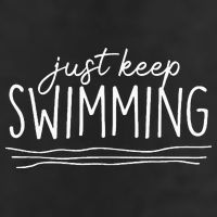 Just Keep Swimming Funny Newbies Swimmer Swimming Coach 11oz C Handle Ceramic Mug