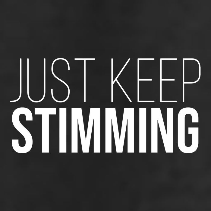 Just Keep Swimming Positive Quote Trucker Hat