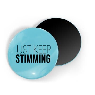 Just Keep Swimming Positive Quote Magnet