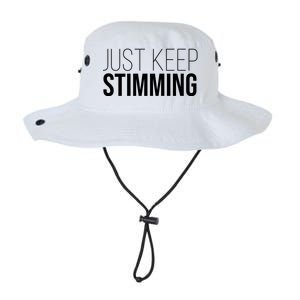 Just Keep Swimming Positive Quote Legacy Cool Fit Booney Bucket Hat