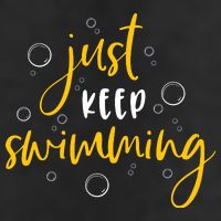 Just Keep Swimming Adult Drive Performance Visor