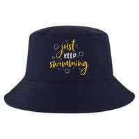 Just Keep Swimming Cool Comfort Performance Bucket Hat
