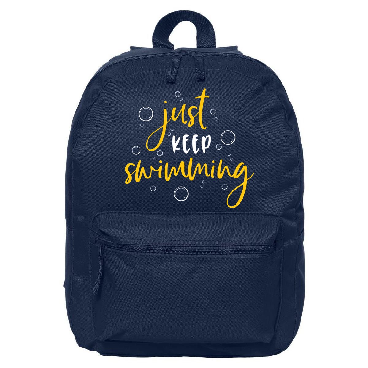 Just Keep Swimming 16 in Basic Backpack