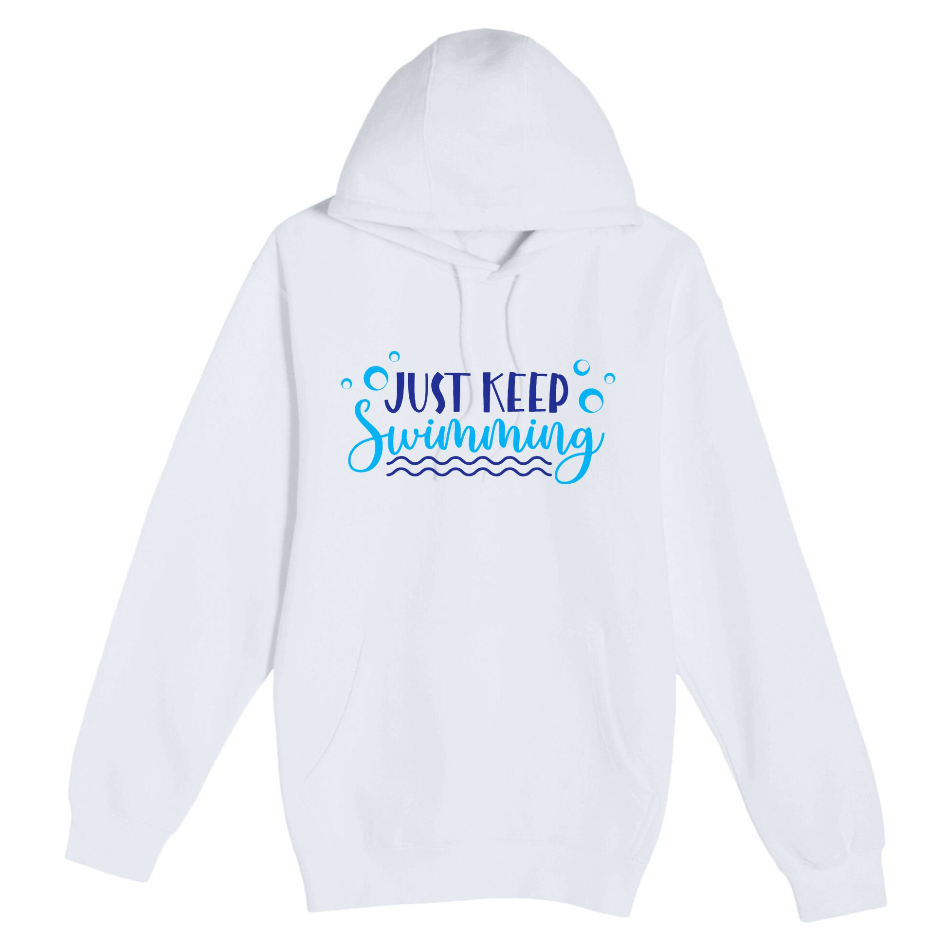 Just Keep Swimming I Love Swim Premium Pullover Hoodie