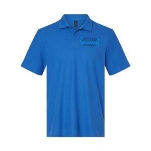 Just Keep Swimming Sport Swim Lover Meaningful Gift Softstyle Adult Sport Polo