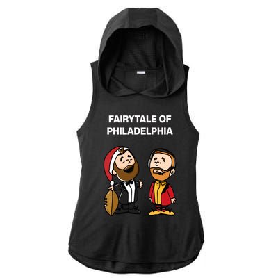 Jason K.Elce T.Ravis Kelce Fairytale Of Philadelphia Ladies PosiCharge Tri-Blend Wicking Draft Hoodie Tank