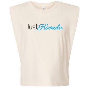 Just Kamala Voting 2024 For President Election Garment-Dyed Women's Muscle Tee