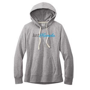 Just Kamala Voting 2024 For President Election Women's Fleece Hoodie