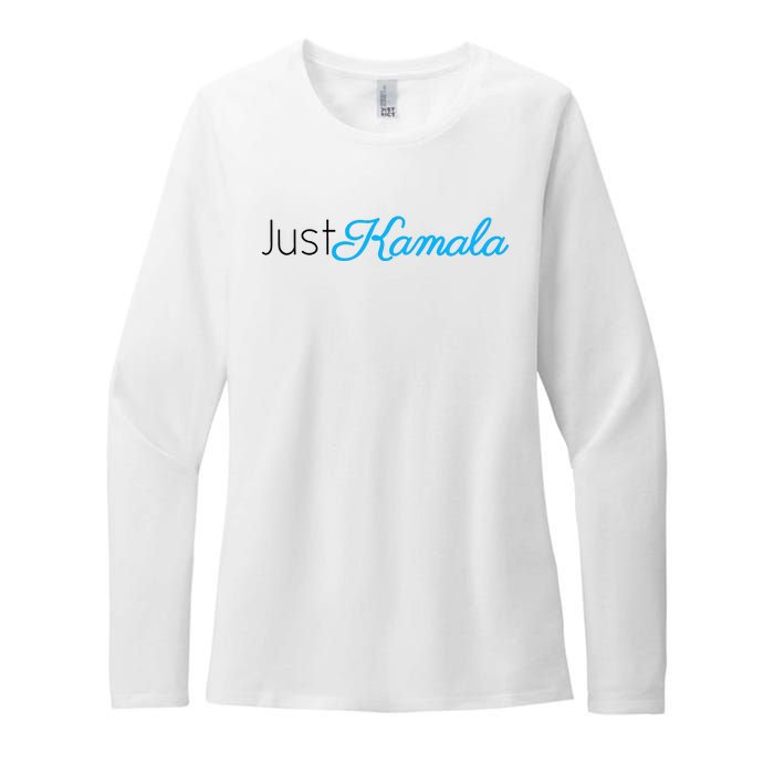 Just Kamala Voting 2024 For President Election Womens CVC Long Sleeve Shirt