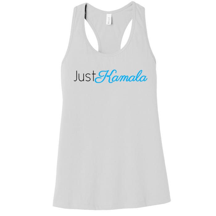 Just Kamala Voting 2024 For President Election Women's Racerback Tank