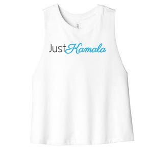 Just Kamala Voting 2024 For President Election Women's Racerback Cropped Tank