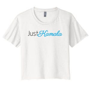 Just Kamala Voting 2024 For President Election Women's Crop Top Tee