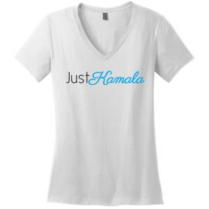 Just Kamala Voting 2024 For President Election Women's V-Neck T-Shirt