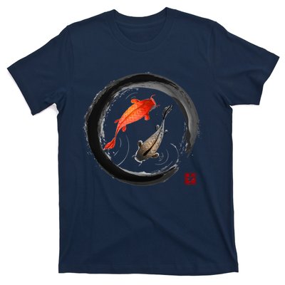 Japanese Koi Vintage Ink Shodo T-Shirt