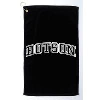 Jeff Kinney Wearing Botson Golf Towel