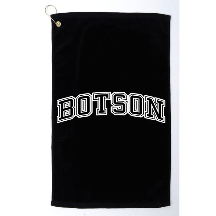 Jeff Kinney Wearing Botson Golf Towel
