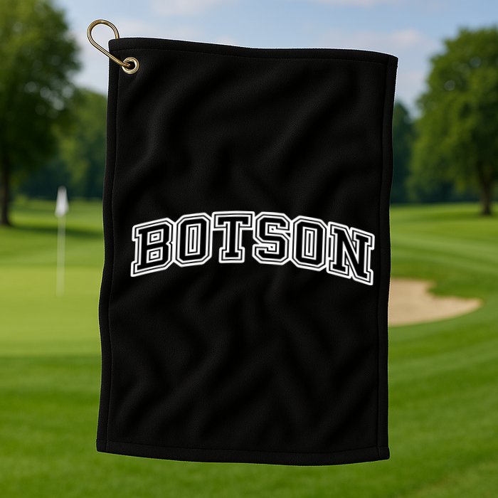 Jeff Kinney Wearing Botson Golf Towel