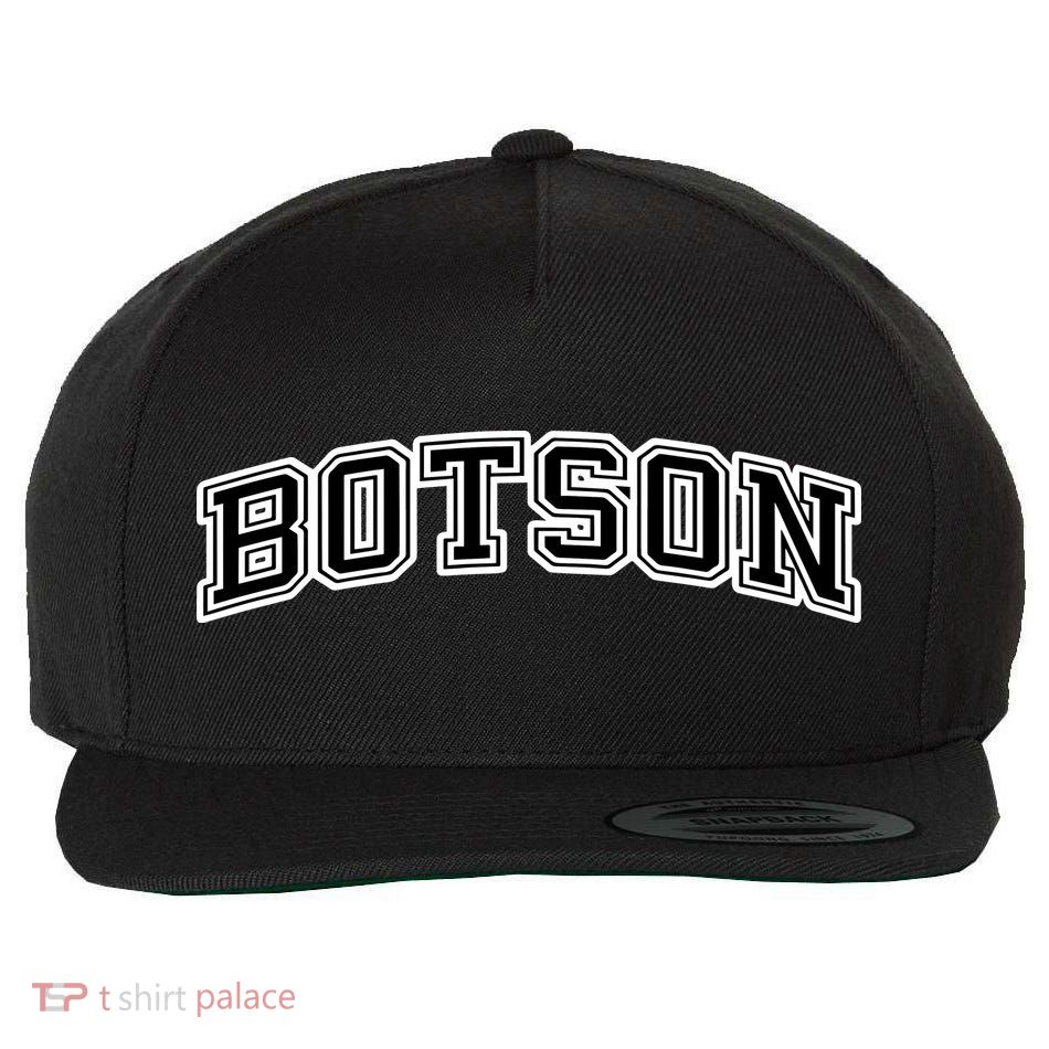 Jeff Kinney Wearing Botson Wool Snapback Cap