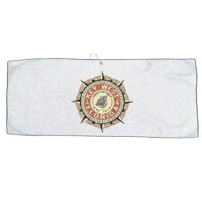 JCombs Key West Florida Conch Republic Large Microfiber Waffle Golf Towel