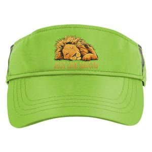 Just Lion Around Lazy Cute Adult Drive Performance Visor