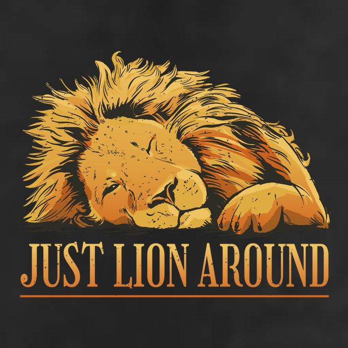 Just Lion Around Lazy Cute Hat