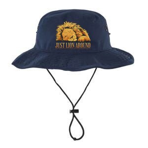 Just Lion Around Lazy Cute Legacy Cool Fit Booney Bucket Hat