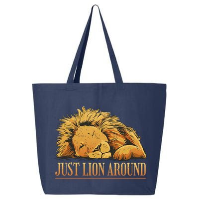 Just Lion Around Lazy Cute 25L Jumbo Tote
