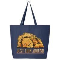 Just Lion Around Lazy Cute 25L Jumbo Tote