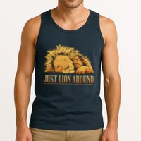 Just Lion Around Lazy Cute Tank Top