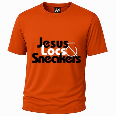 Jesus Locs And Sneakers Cooling Performance Crew T-Shirt