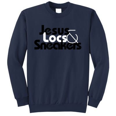 Jesus Locs And Sneakers Sweatshirt