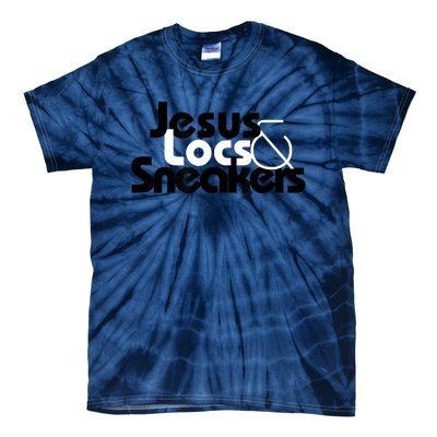 Jesus Locs And Sneakers Tie-Dye T-Shirt