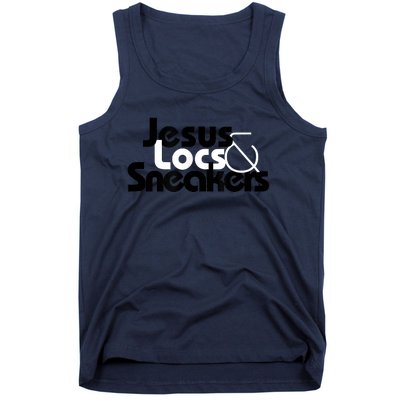 Jesus Locs And Sneakers Tank Top