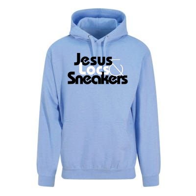 Jesus Locs And Sneakers Unisex Surf Hoodie