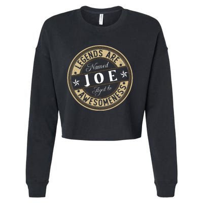 Joe Legends Are Named Joe Cropped Pullover Crew