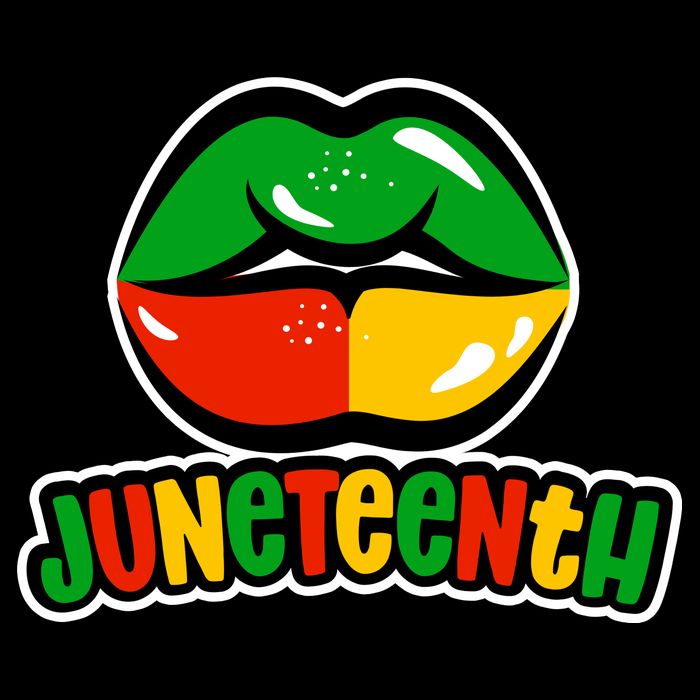 Juneteenth Lips Black History Month Baby Bodysuit